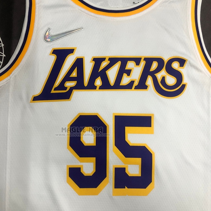 Maglia
 Juan Toscano-Anderson NO 95 Los Angeles Lakers Association 2021-22 Bianco
